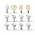 Kit Lampadine LED Smart ad Alta Efficienza (Attacco E27/GU10)